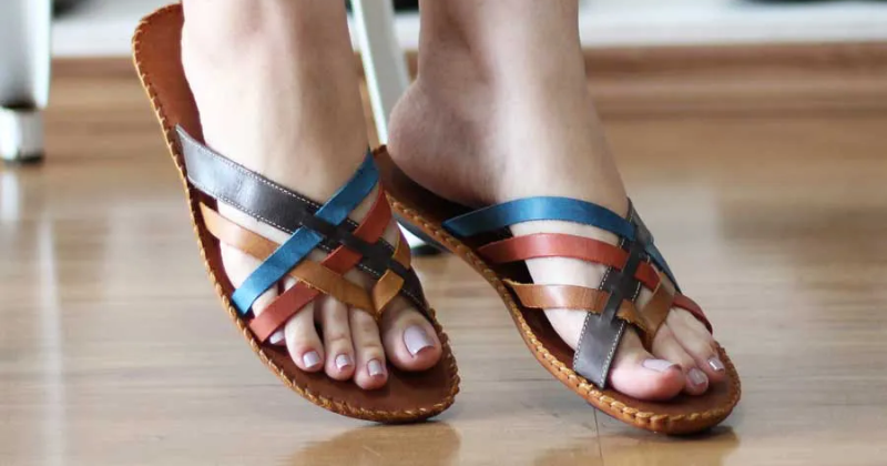 Chinelo Feminino: Mais charmoso do que sua simplicidade demonstra.