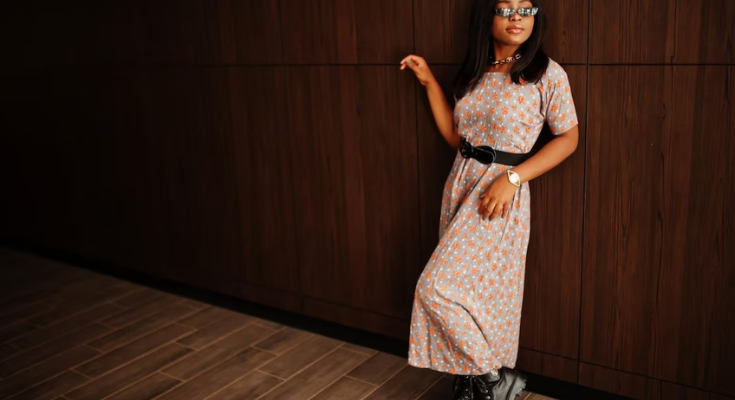 Vestido longo botas