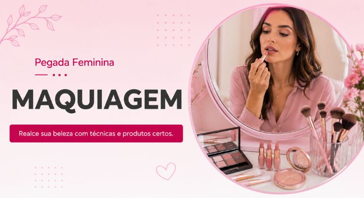 Maquiagem - Pegada Feminina