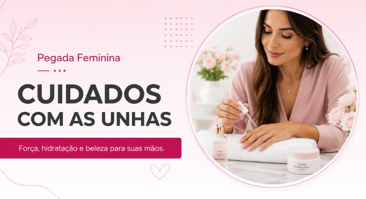 Cuidados com as unhas - Pegada Feminina
