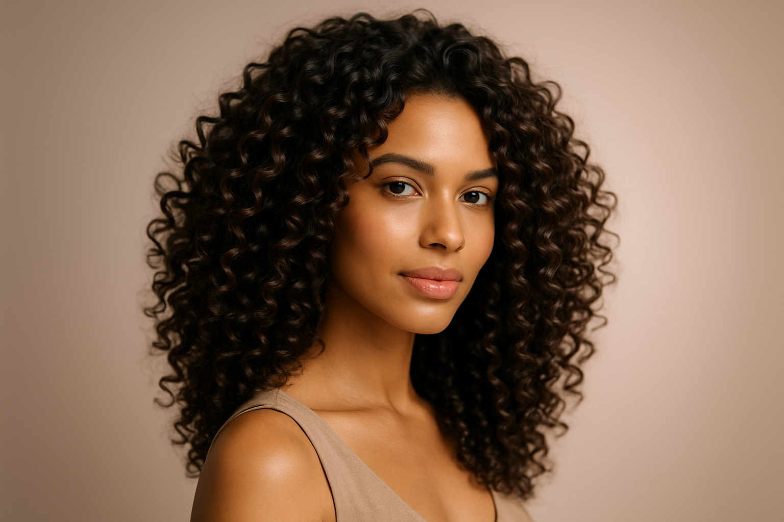Cuidados com o cabelo Cachos super definidos com brilho natural após técnica de finalização adequada