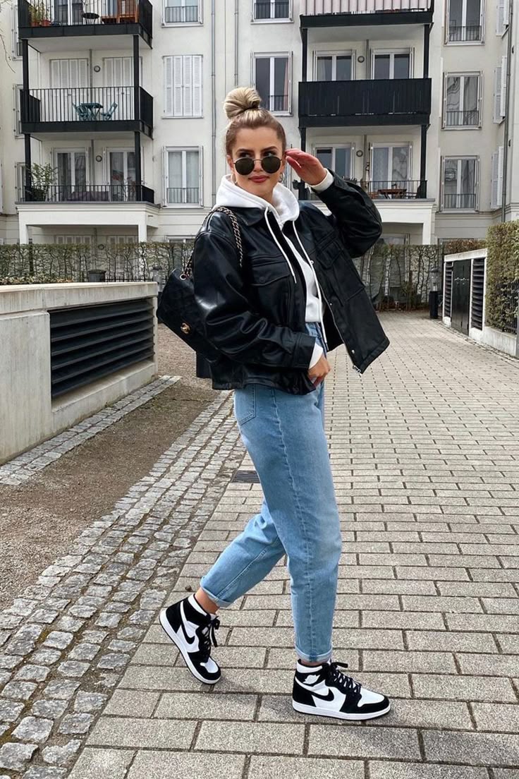 Look com Nike Air Jordan Feminino