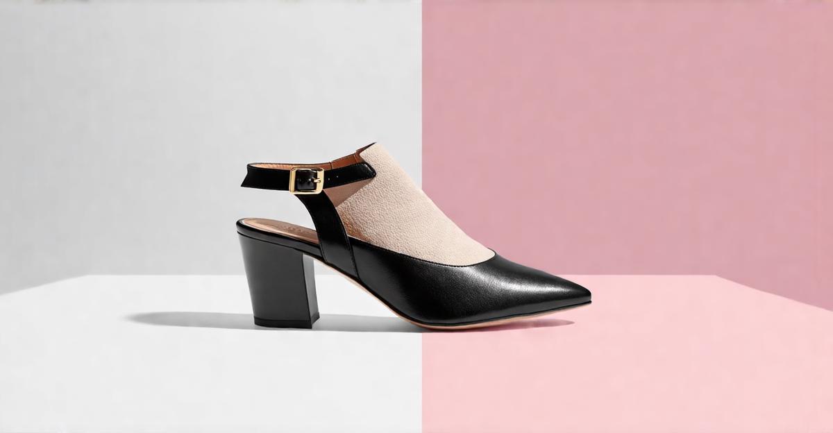 Sapatos femininos colecao variada de sapatos mule femininos em diferentes cores e materiais