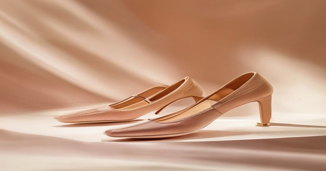 Colecao variada de sapatos mule femininos em diferentes cores e materiais